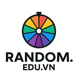 Vòng quay random cho lớp học & trò chơi – nhanh